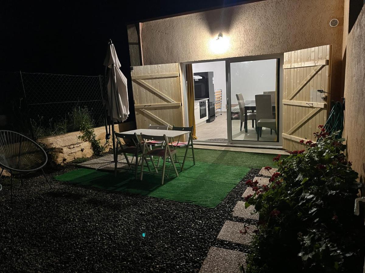 Studio Tout Equipe A La Nuitee Ou Plus,Proche Aeroport Bastia Lucciana  Ngoại thất bức ảnh