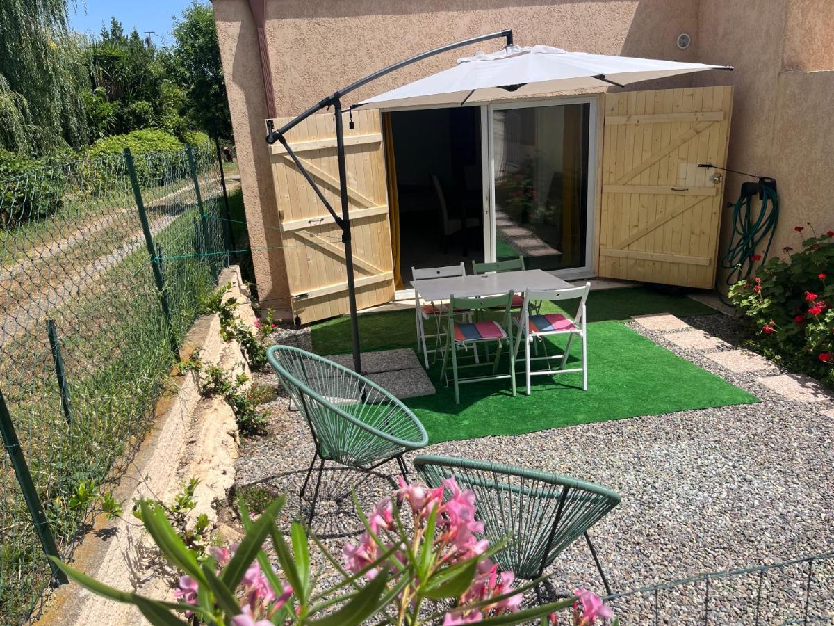 Studio Tout Equipe A La Nuitee Ou Plus,Proche Aeroport Bastia Lucciana  Ngoại thất bức ảnh